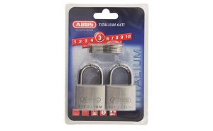 ABUS 64TI/40 QUADS B/C TITALIUM