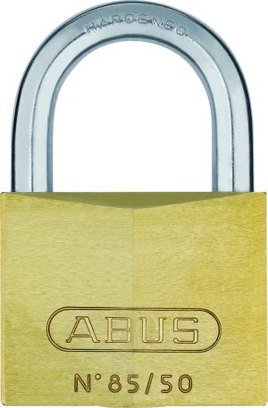 ABUS 85/50 C/ESF FG KL. 1 SJØV. B. MESSINGLÅS