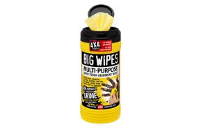 WIPES ANTIBAC sort,multi-purpose 4X4,80 tørk