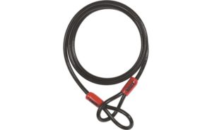 ABUS COBRA 10/1000 SORT PLASTBELAGT WIRE