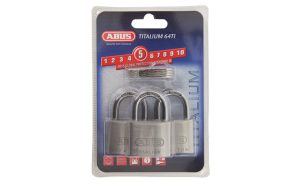 ABUS 64TI/40 TRIPPEL B/C TITALIUM